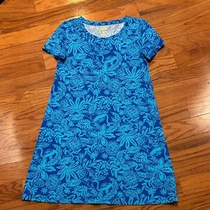 Lilly Pulitzer Vibrant Blue Floral Dress